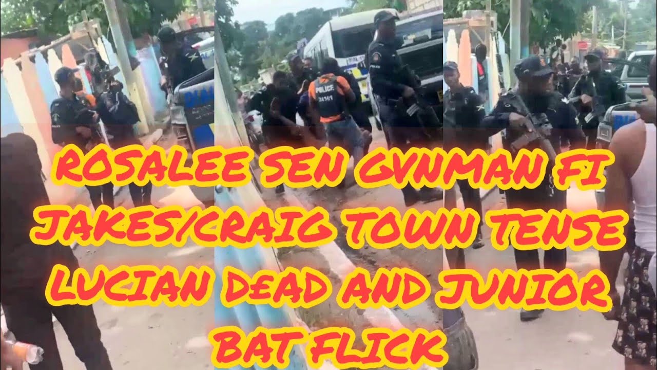 ROSALEE SEN GVNMAN FI JAKES+CRAIG TOWN TENSE LUCIAN D£AD & JUNIOR BAT FLICK