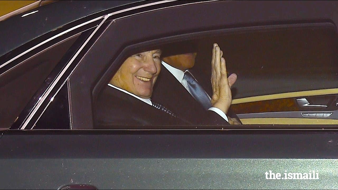 Mawlana Hazar Imam arrives in Montreal