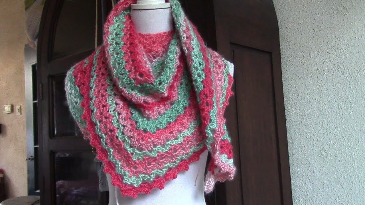 Haken - tutorial #311: (nog geen)  herfstsjaal