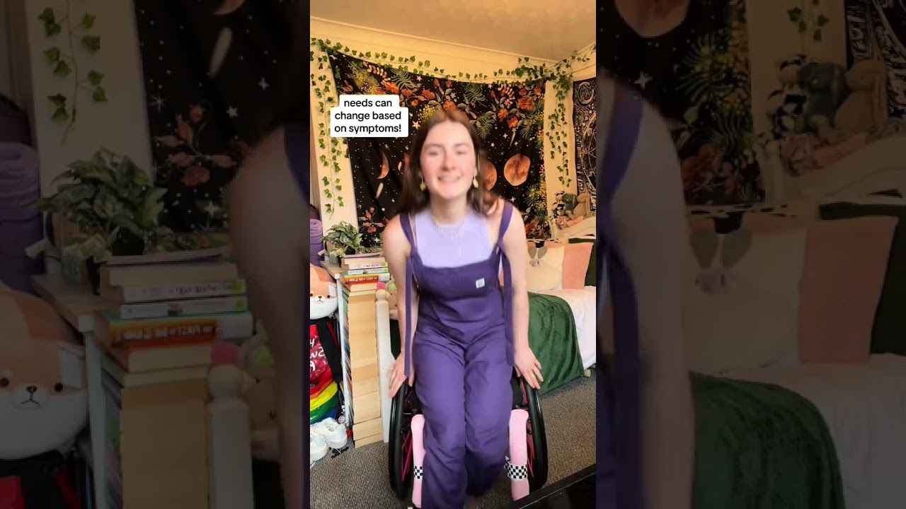 This is a Dynamic Disability! 🌈 #awareness #disability #wheelchair
