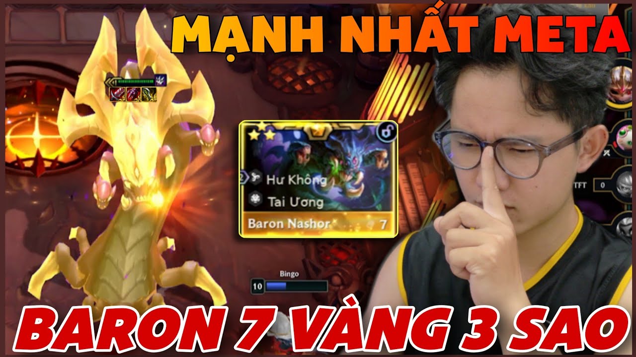 TFT 16.1 : Đội Hình Này Có Tỉ Lệ Thắng Cao Nhất Meta Cùng Với Baron Nashor 7v3sao