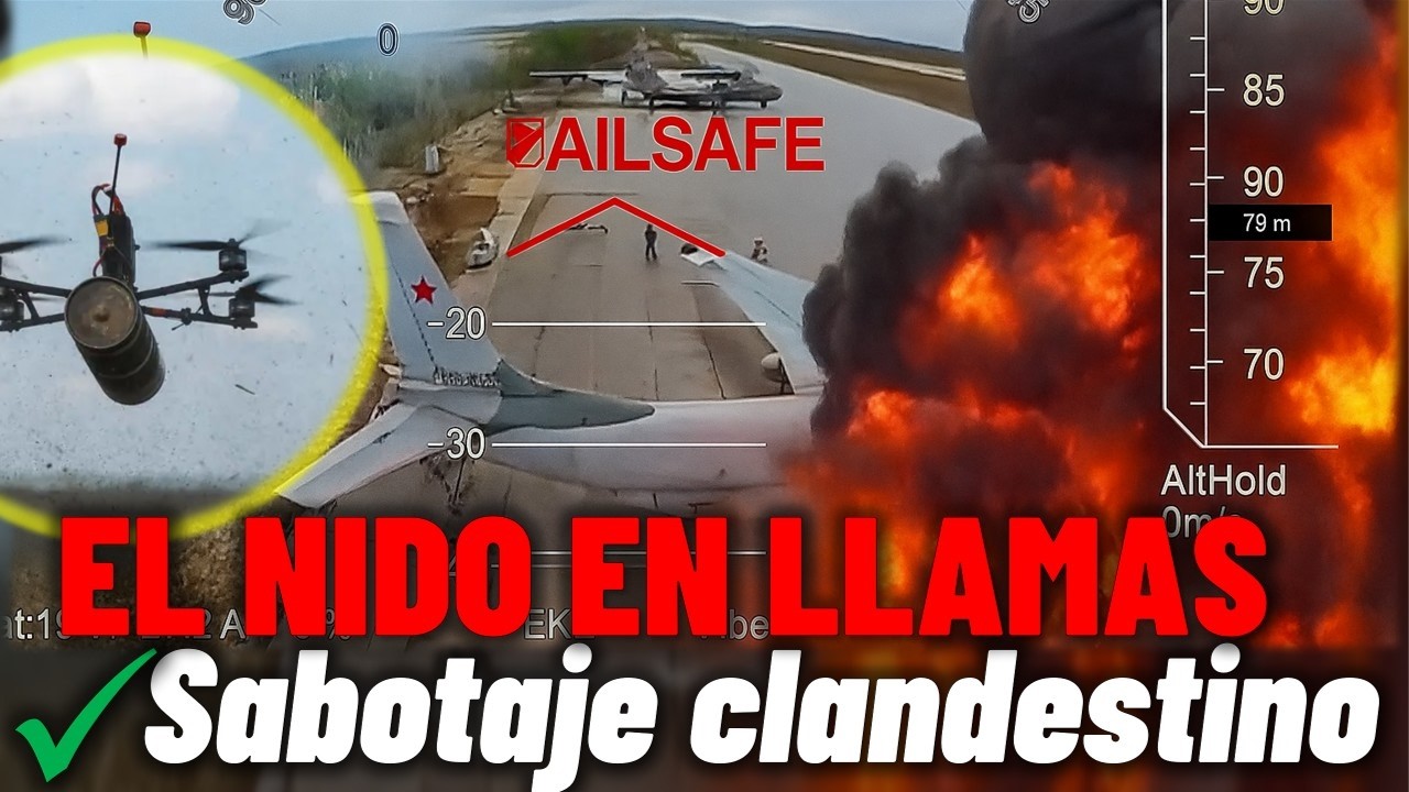 ✈️💥Lo que NO TE HAN CONTADO sobre la OPERACIÓN TELARAÑA: #drones  en CONTENEDORES