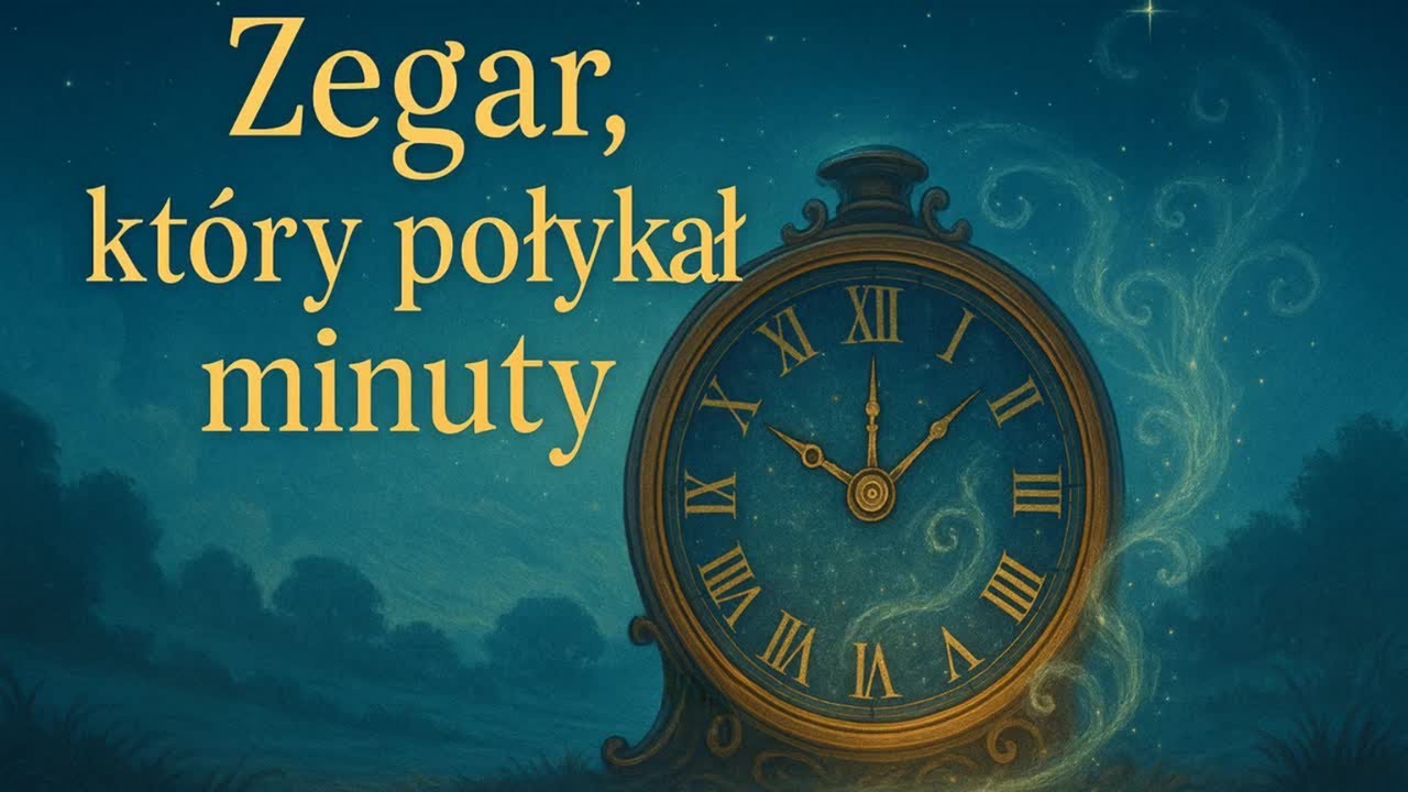 🕰️ ZEGAR, KTÓRY POŁYKAŁ MINUTY – Bajka o czasie, odwadze i marzeniach ⏳