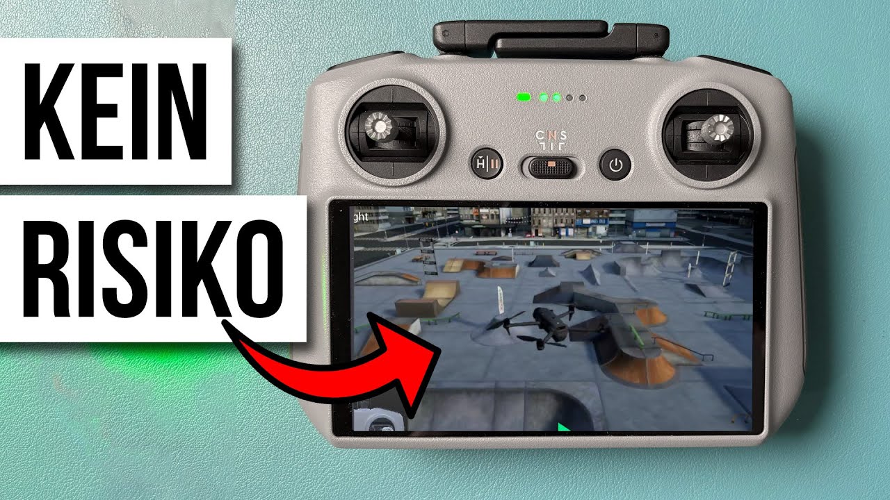 Drohne fliegen ohne Risiko: DJI RC 2 Simulator im Praxistest (Firmware 1.17.1) Flugsimulator Drohne