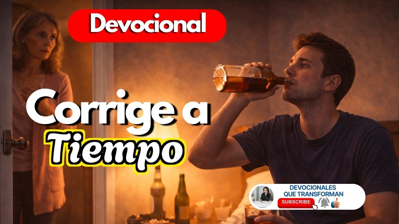“CORRIGE A TIEMPO” |02/25/26|DEVOCIONAL DE HOY | DIANA MUÑOZ