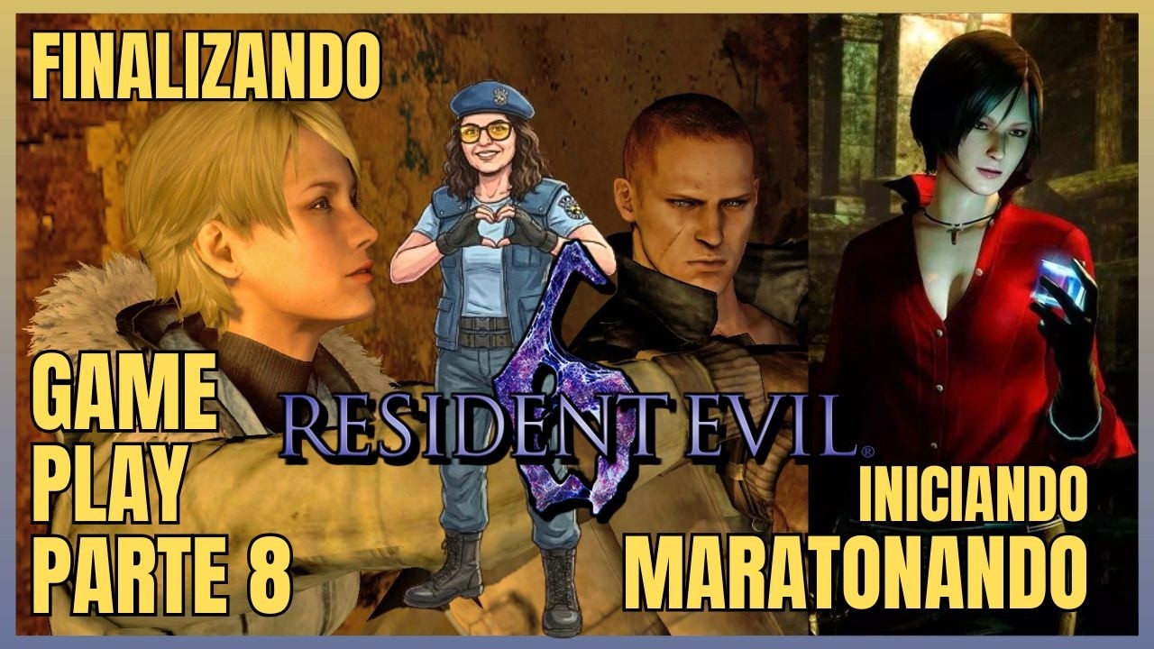 #9 🧟‍♂️ MARATONA RE6 🔥 AGORA É A VEZ DO RE6 AO VIVO! TERROR OU AÇÃO? 😱