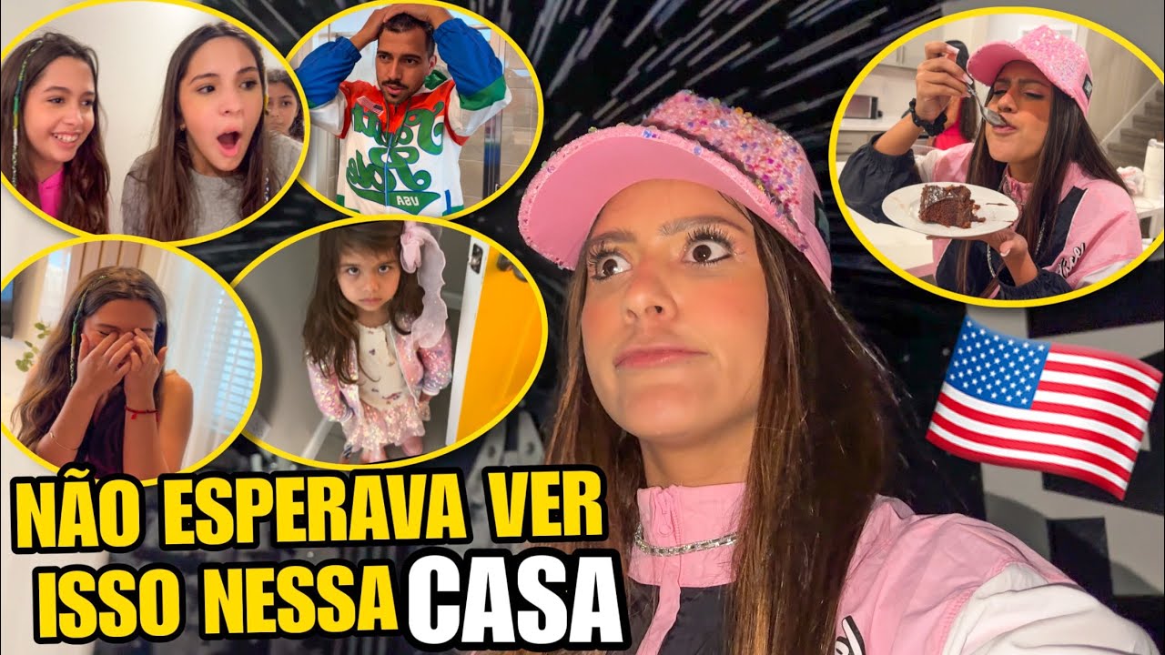 ME SURPREENDI COM TUDO QUE VI NESSA CASA!!! 🇺🇸🏠 (COISA DE FILME) 🍿 