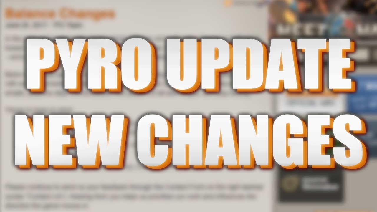 TF2: Pyro Update Weapon Changes (+ My Thoughts)