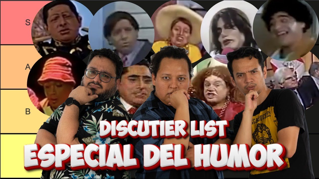 TIER LIST MEJORES SKETCHES DEL ESPECIAL DEL HUMOR  - #DISCUTIERLIST