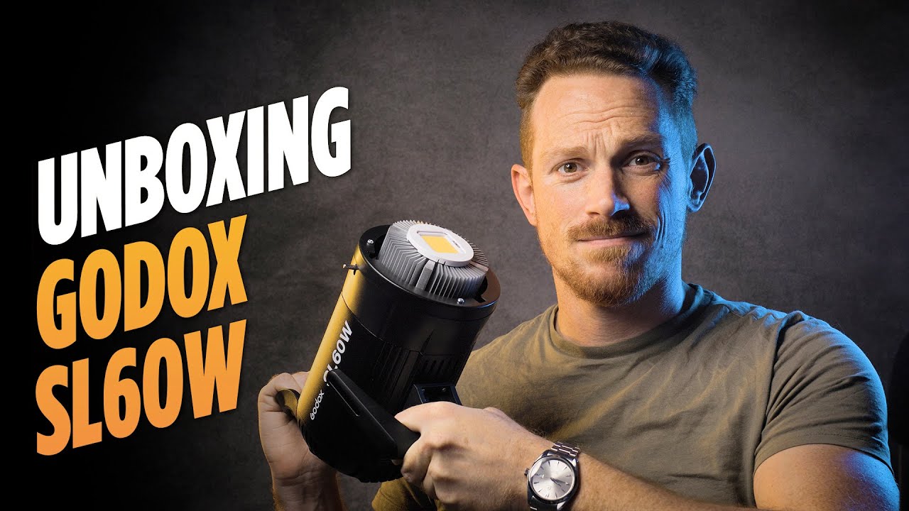 Luce Continua per Foto e Video: GODOX SL60W - Unboxing e Test Led professionale con Baionetta Bowens