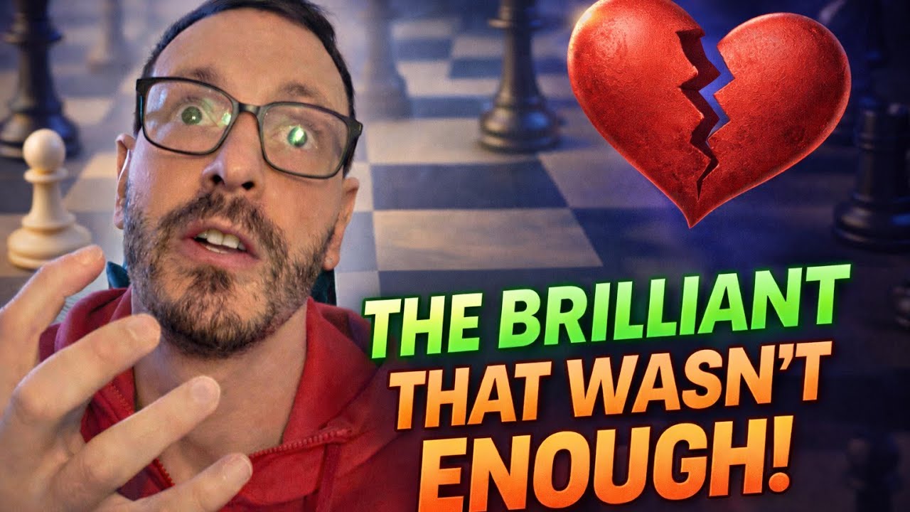 The Brilliant Move That Wasn’t Enough! ♟️💔 | 1200 Elo Chess Game Review