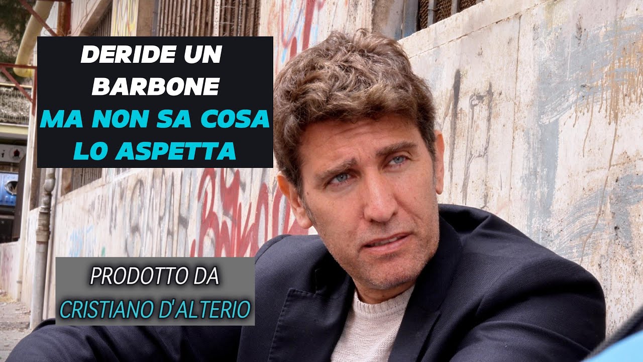 Manca di rispetto ad un senza tetto