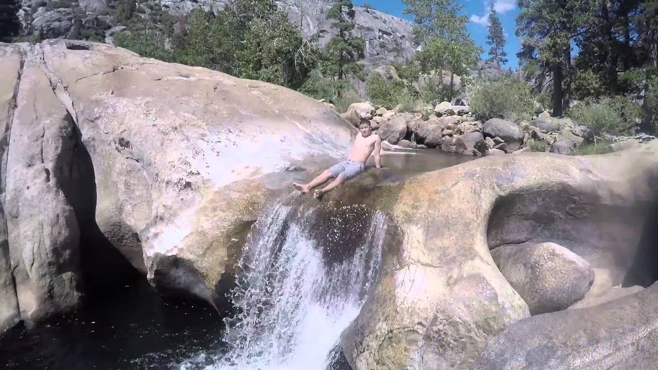 Cleo's Bath at Pinecrest Campground, CA