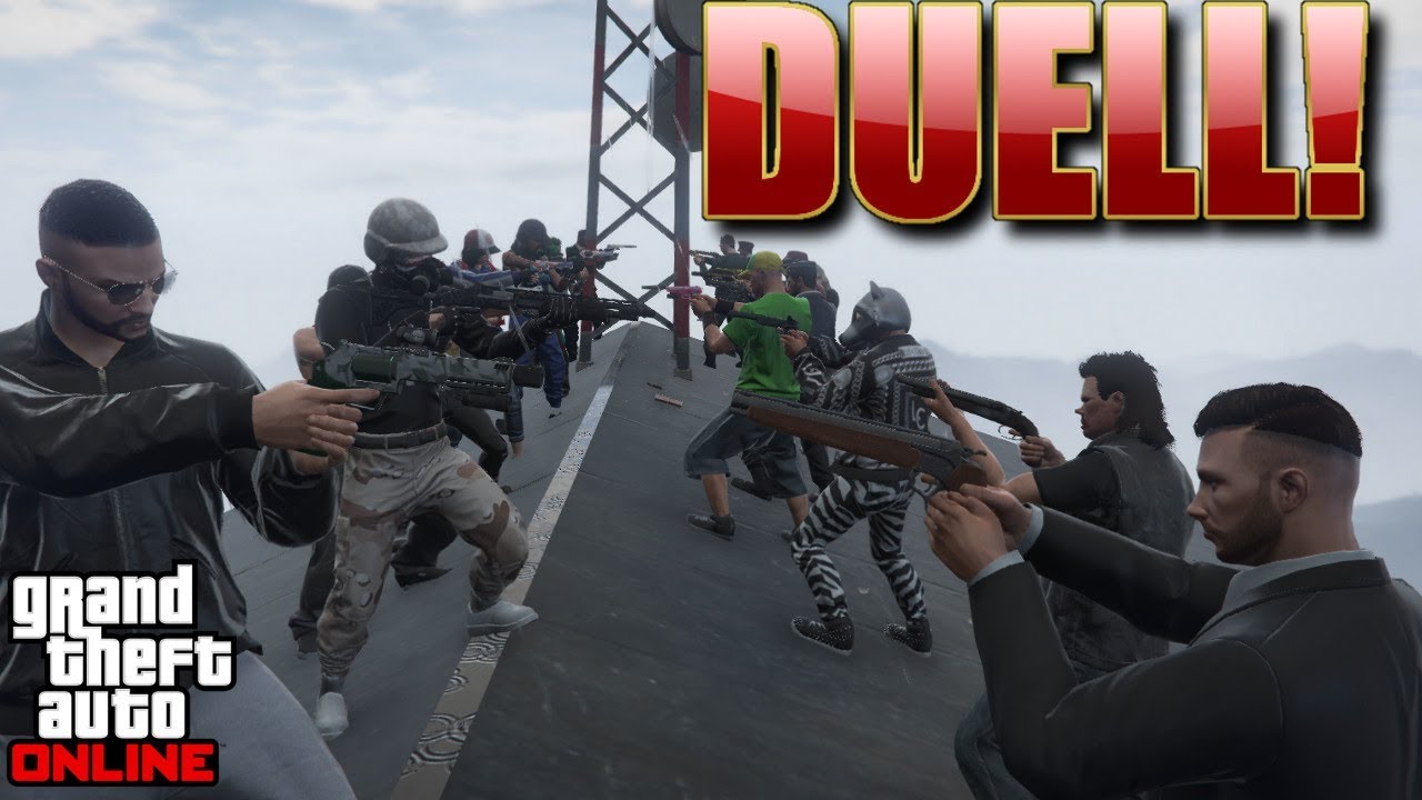 GTA 5 Online #2502 Duell auf dem h&ouml;chsten Punkt in GTA