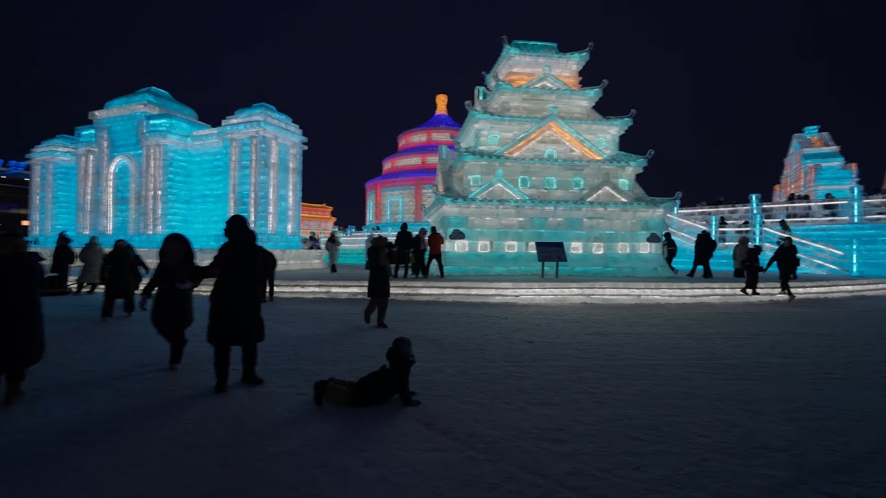 Harbin Ice and Snow World｜China｜4K