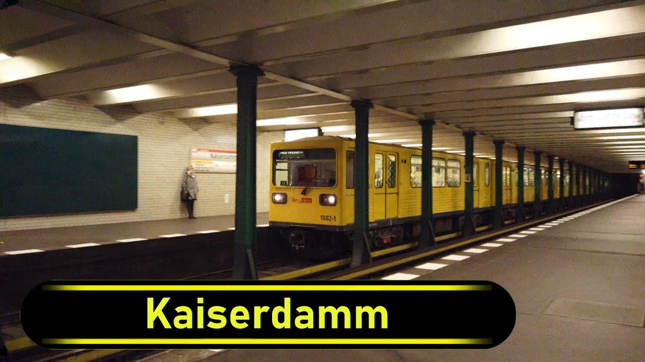 U-Bahn Station Kaiserdamm - Berlin 🇩🇪 - Walkthrough 🚶