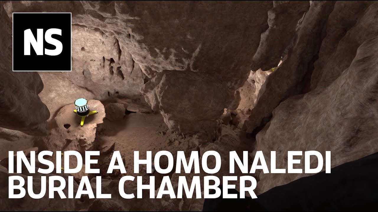 Inside Rising Star cave where Homo naledi buried its dead