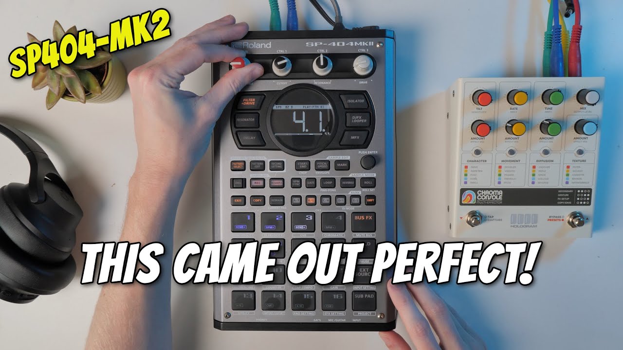 Creating a dope delay effect on the SP404-MK2 (TR-REC Mode)
