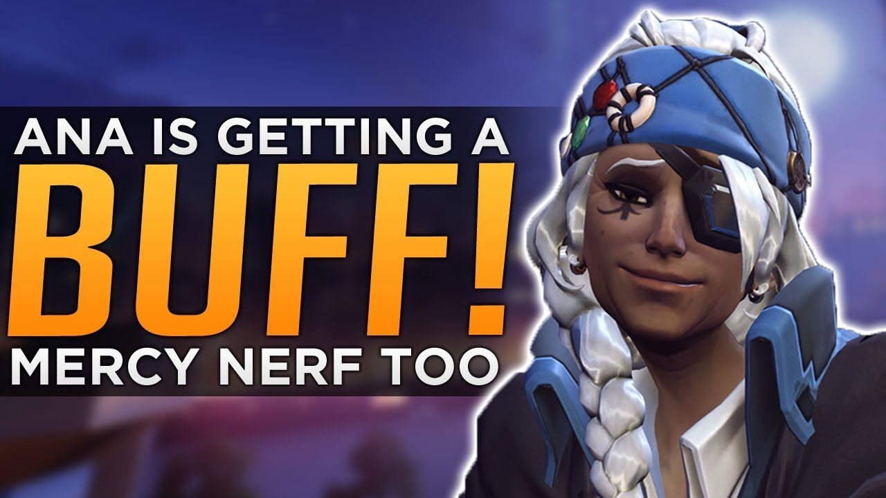Overwatch: Ana is Getting a BUFF! Mercy NERF Coming!