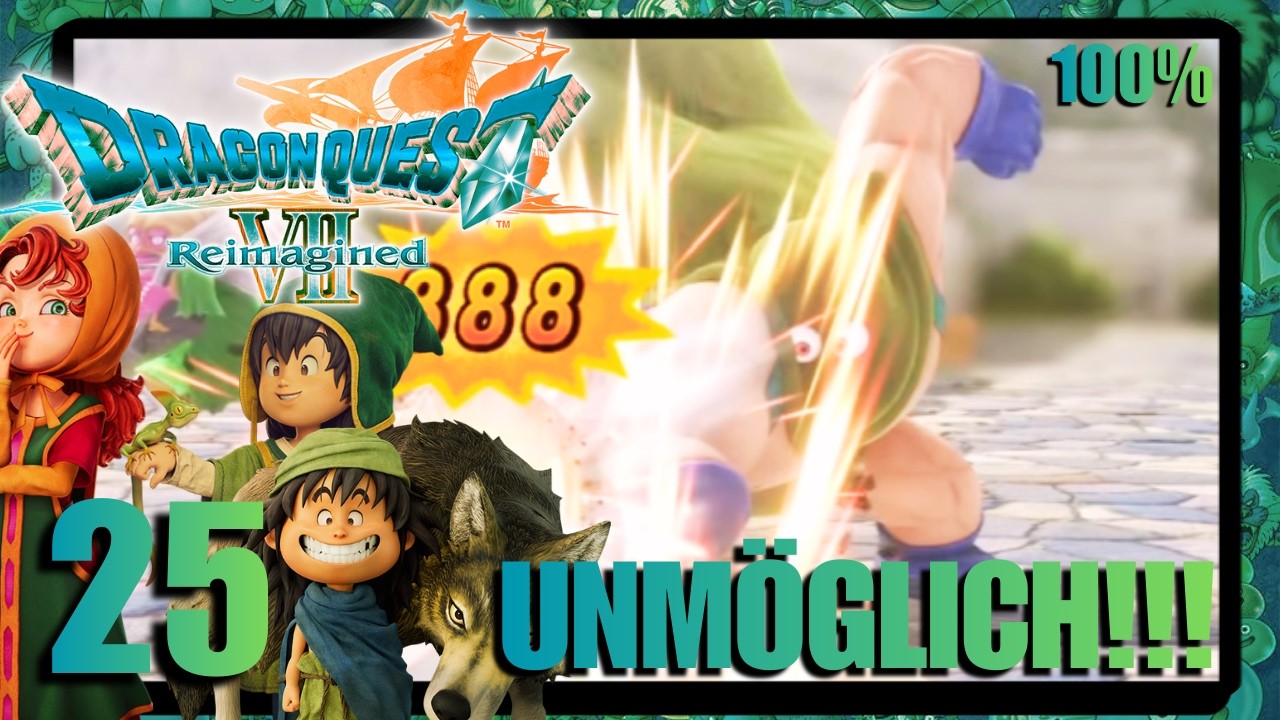 BOSS macht 1000 DAMAGE & Vom Hohepriester reingelegt! Dragon Quest 7 Reimagined 100% Part 25