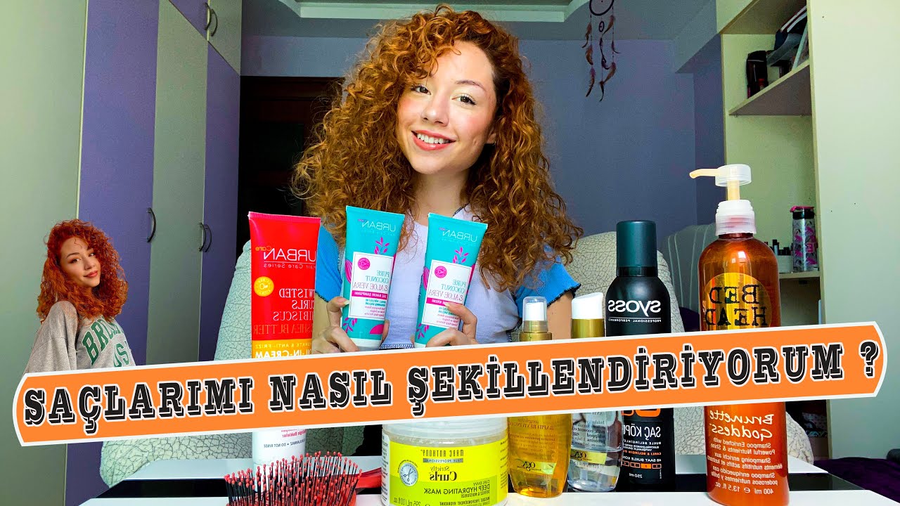 SAÇLARIMI NASIL ŞEKİLLENDİRİYORUM ? (HANGİ ÜRÜNLERİ KULLANIYORUM? )
