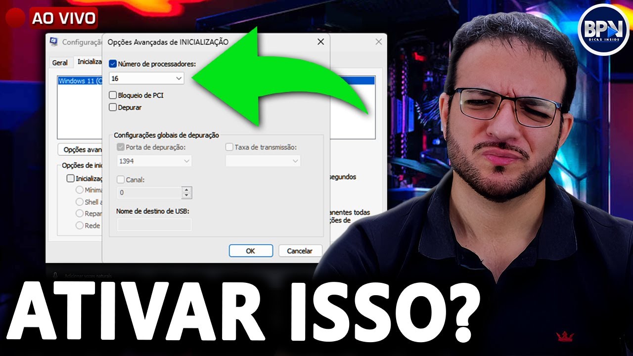 Como Ativar TODOS os NÚCLEOS do Processador para MAIS DESEMPENHO?