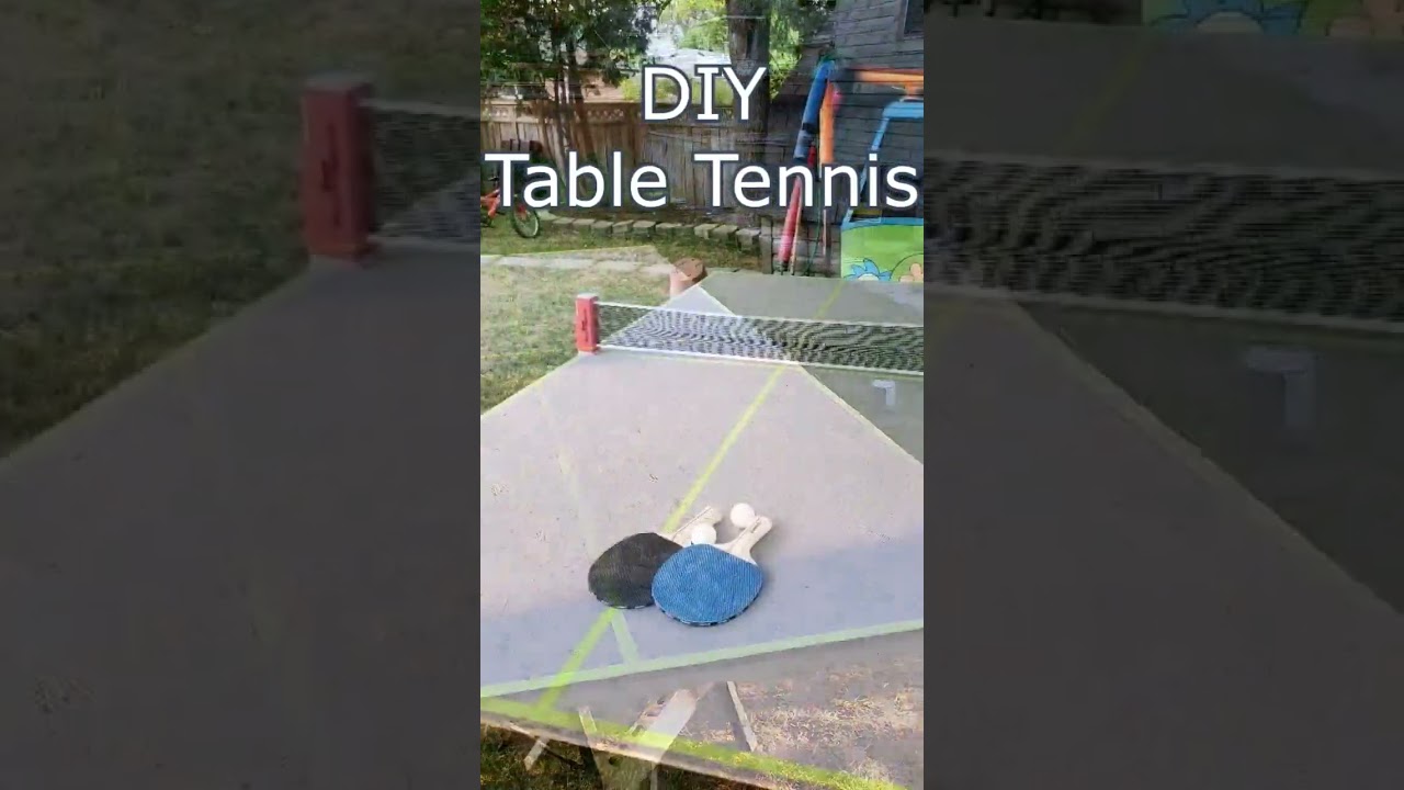 DIY Table Tennis #DIY Games