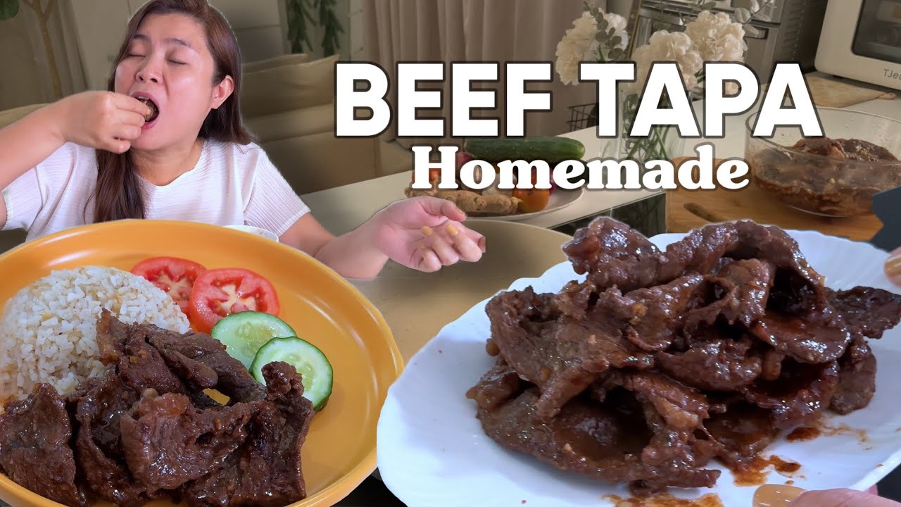 EASY RECIPE BEEF TAPA - Filipino Breakfast | Ulam Ideas