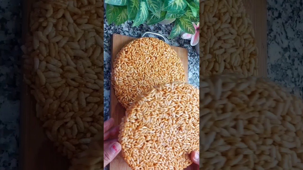 मुरमुरे की कुरकुरी चिक्की | Crispy Murmura Gur Pati | Murmura Chikki Recipe