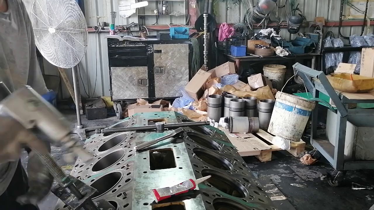 QST30 INSTALLED LINER PART 1