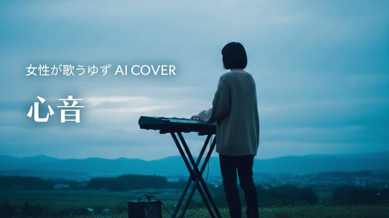 心音／ゆず【女性が歌うゆずAI Cover】ピアノアレンジ