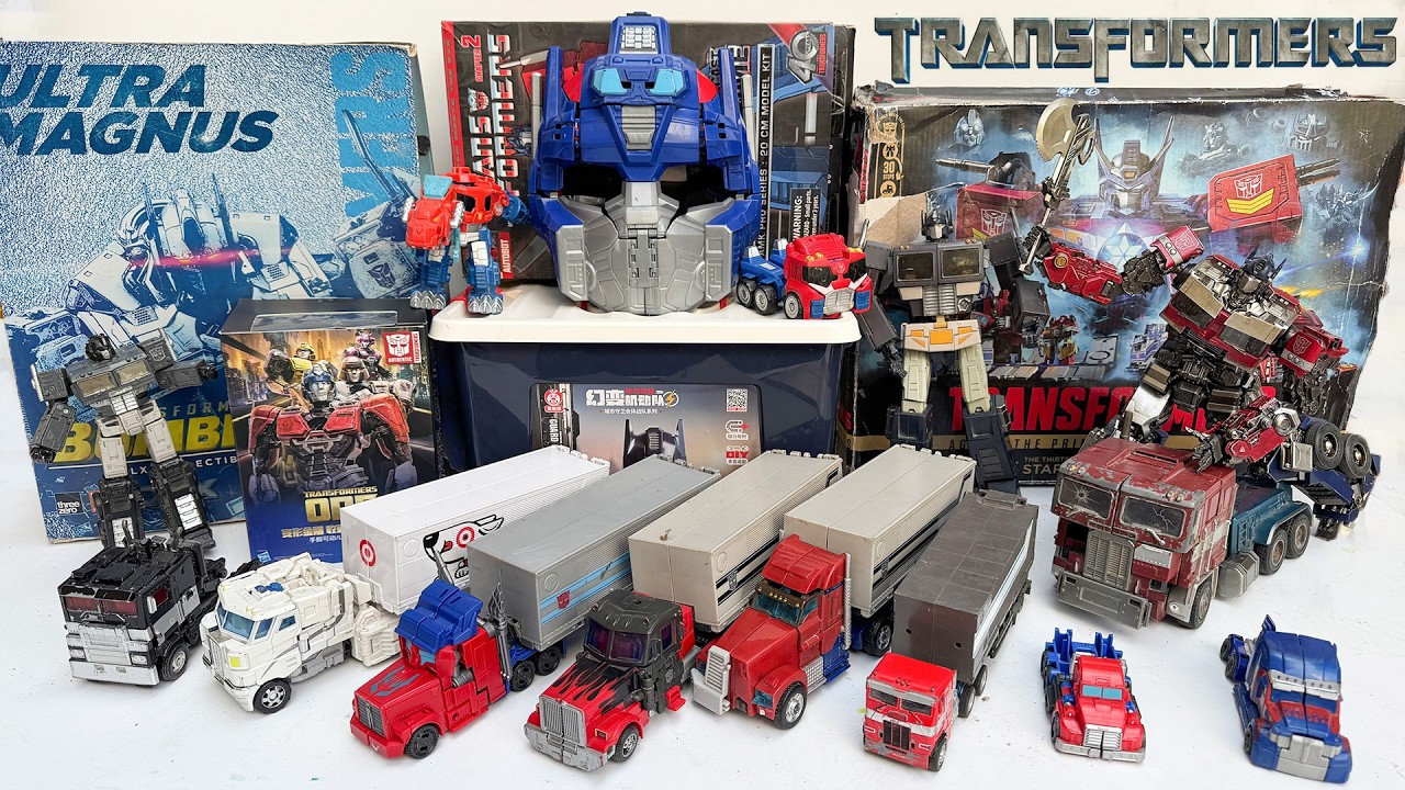 Ultimate Rare Optimus Prime Transformers 2026 Collection: ThreeZero DLX, Yolopark AMK, Studio Series