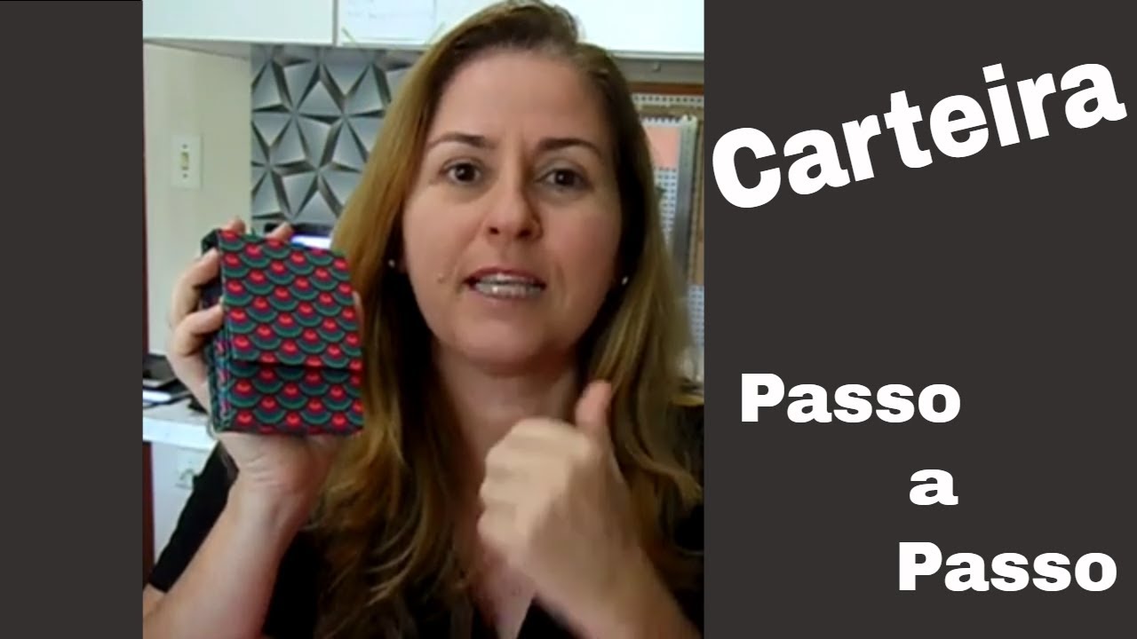 Carteira Vivia - PAP e Medidas - Cartonagem
