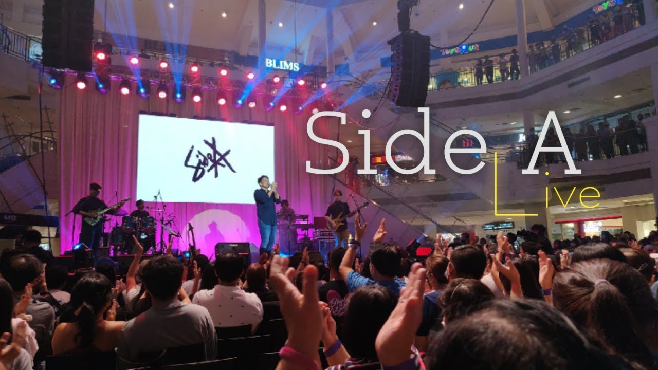 SIDE A LIVE! Full Performance @ AYALA MALLS Alabang Town Center ATC