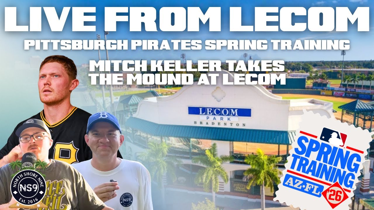 Pirates Spring Training LIVE From LECOM Park: Mitch Keller Takes The Mound