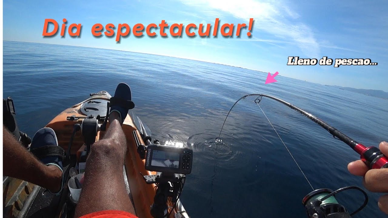 Pescando repletos de Kayaks! mucho Pescao!!