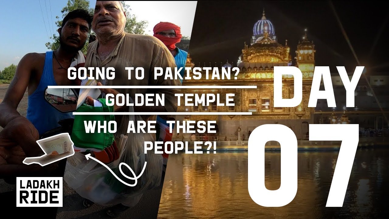 Riding to Pakistan & to Golden temple | Ludiana - Jammu | Ep 7 | Kerala to Ladakh Ride