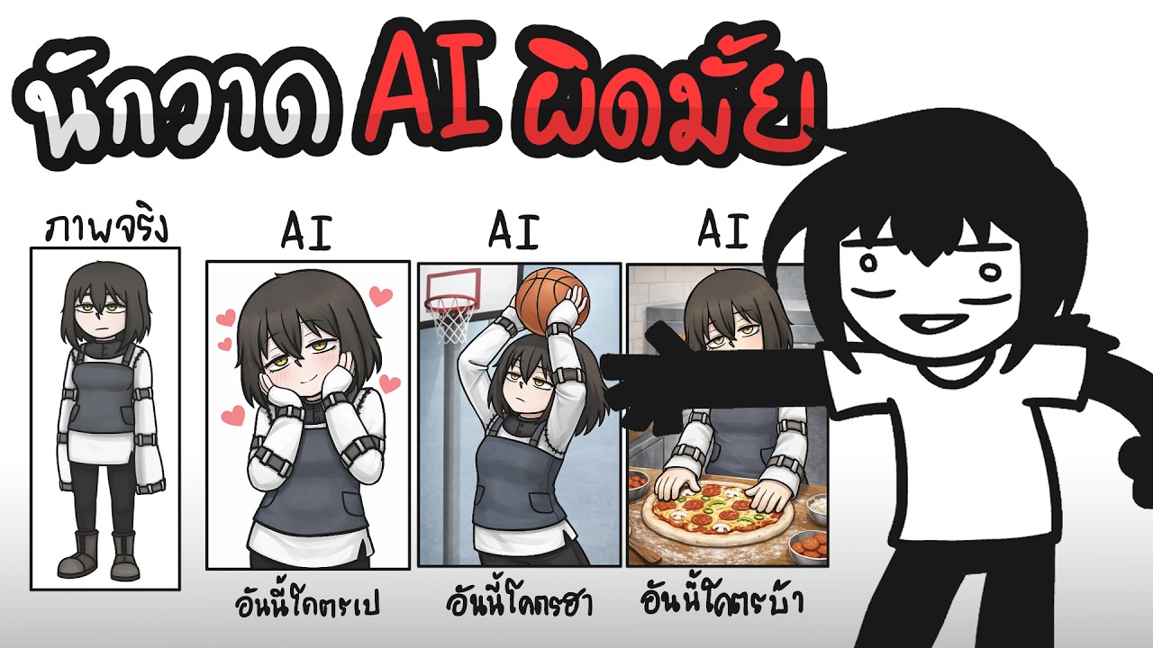นักวาด AI ผิดมั้ย