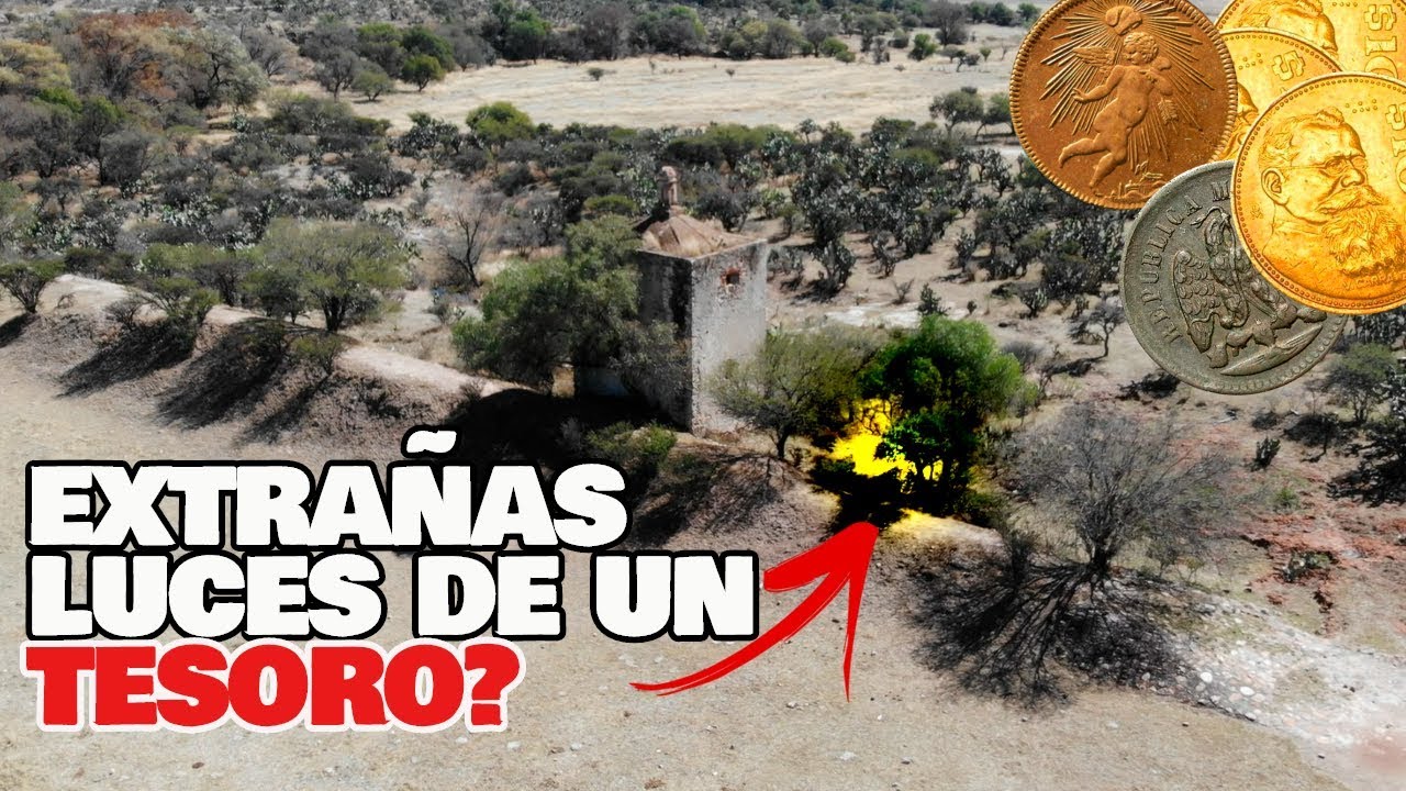 Encontramos MONEDAS y Extra&ntilde;as LUCES de un TESORO? - Cazando La Historia