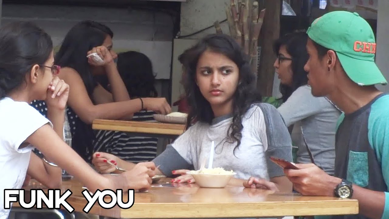 Eating Girl's Food Prank by Funk You (Prank in India)