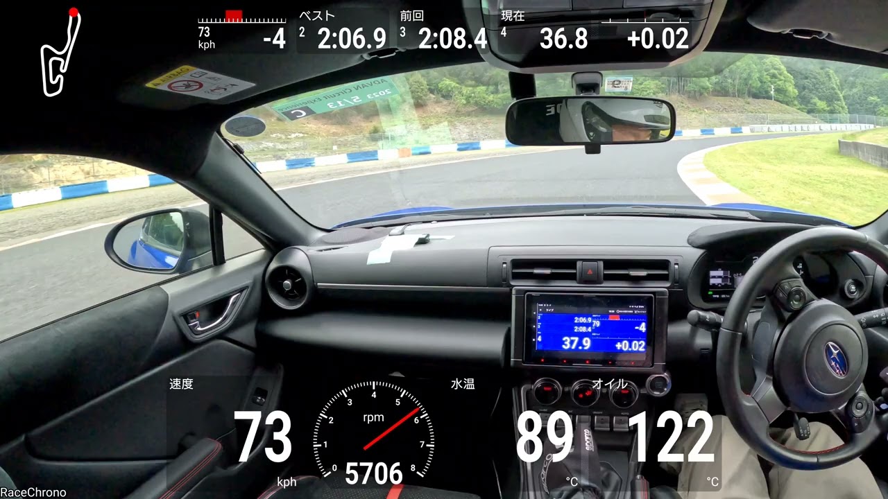 岡山国際サーキット  2023/5/13 ADVAN Circuit Experience 初級　Cグループ　タイムアタック②