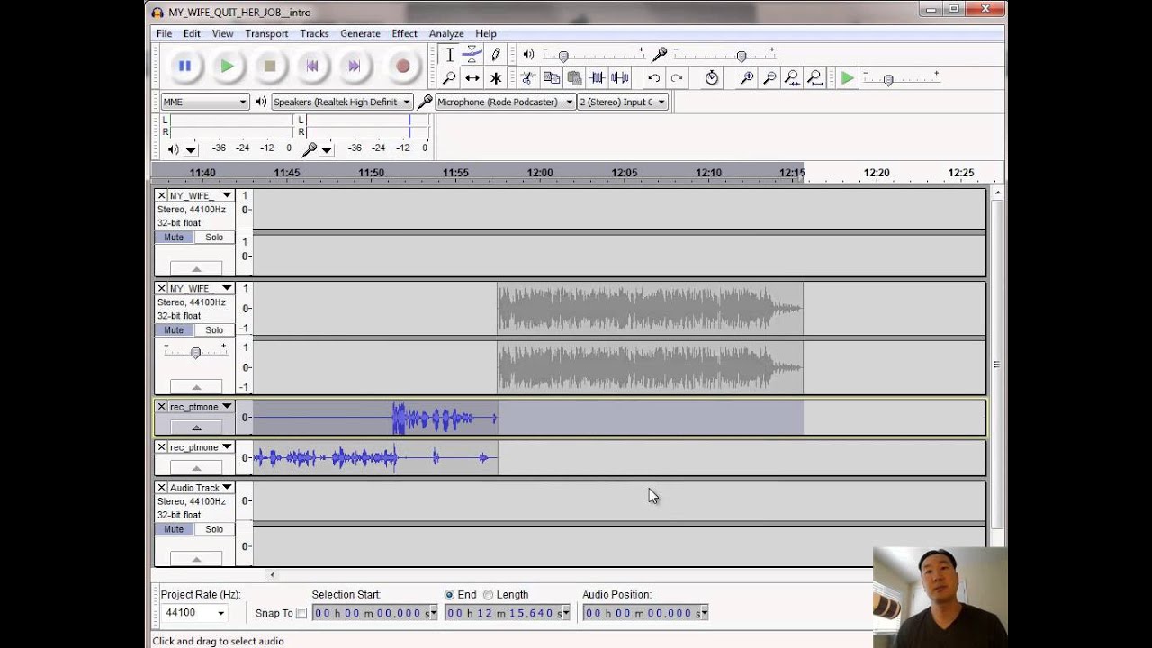 A Complete Example Of How I Edit A Typical Podcast Episode With Audacity - Podcast Tutorial Part 5