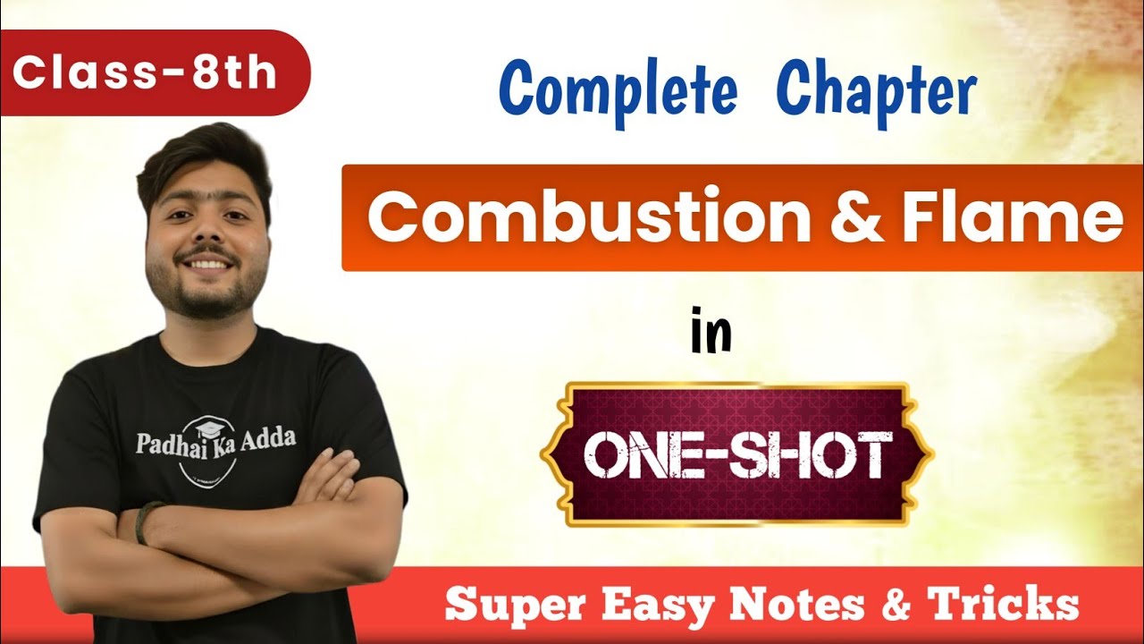 NCERT Science CBSE | Combustion and Flame 🔥 complete examination