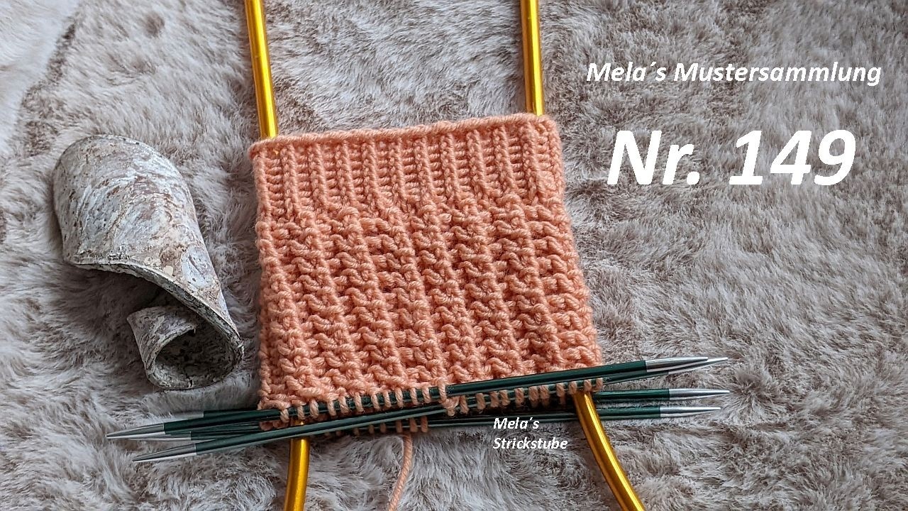 Sockenmuster Nr. 149 - Strickmuster in Runden stricken / knitting sock pattern