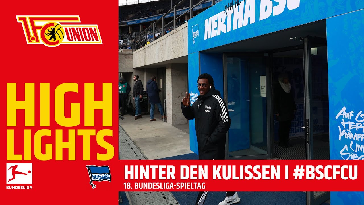 Hinter den Kulissen I Auswärts im Olympiastadion I 1. FC Union Berlin