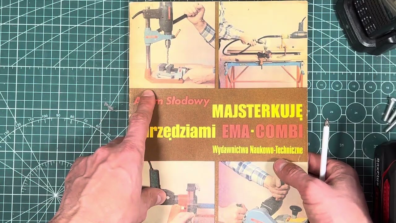 Książka - Majsterkuję narzędziami EMA COBI, czyli przystawki do zielonej Celmy