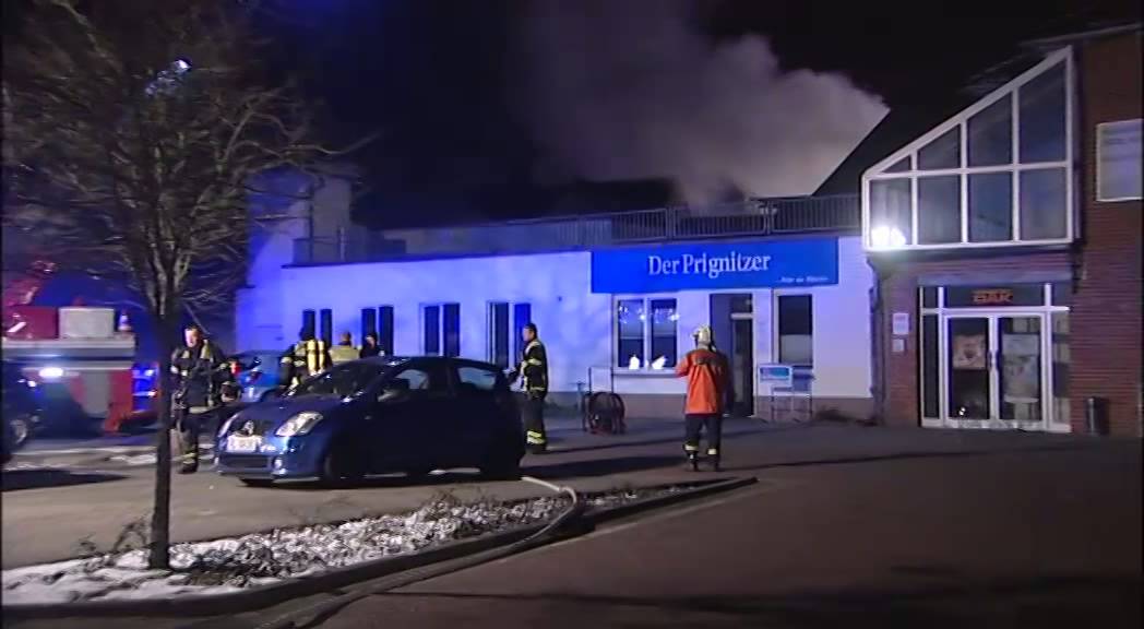 Großbrand in Perleberg