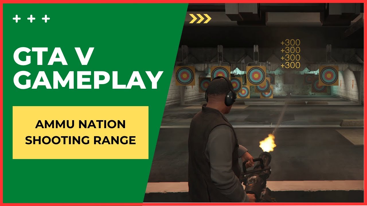 GTA 5 Gameplay - Ammu Nation Shooting Range (Full Walkthrough)