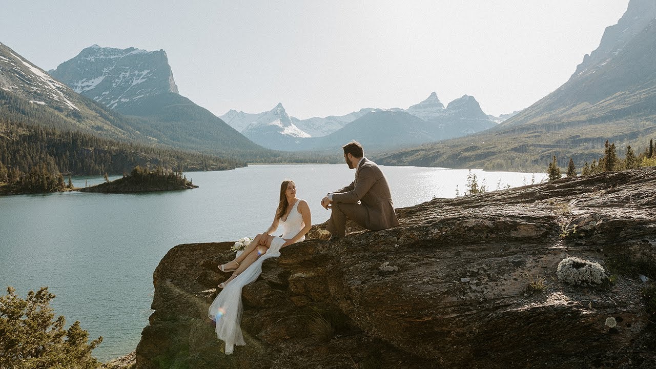 Spring Glacier National Park Elopement | Two Medicine + East Glacier Adventure