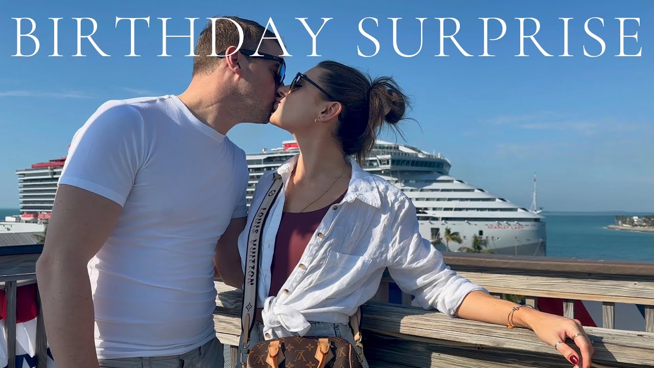 Ultimate 40th Birthday Surprise For My Fiancé || NYC, Miami, Florida & Bahamas! || Virgin Voyages